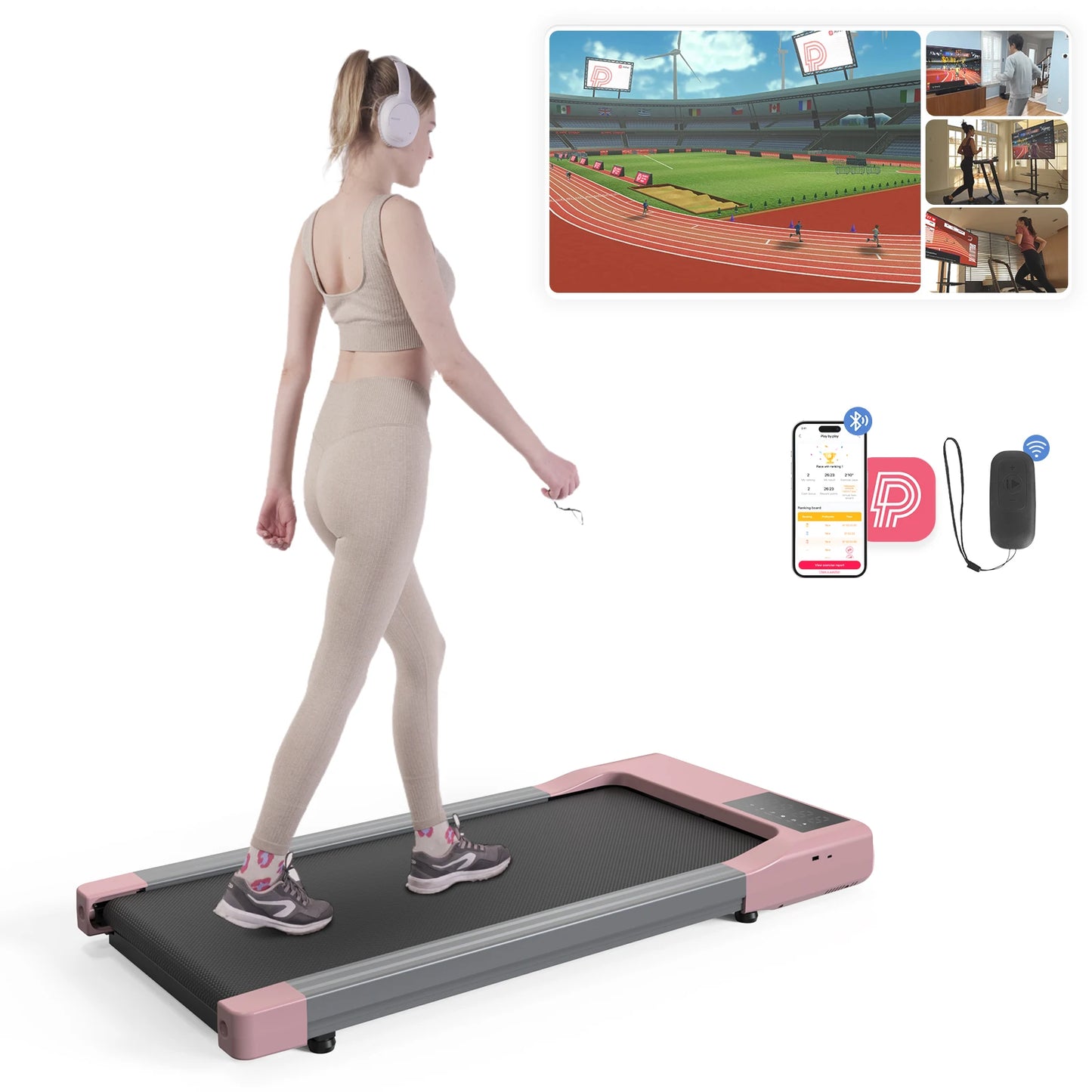 2in1 Treadmills Remote Control LCD Display