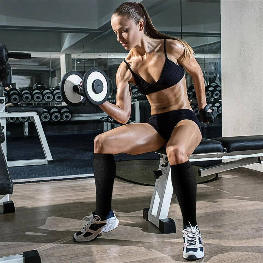 4‑Pair Compression Socks for Varicose Veins Sports