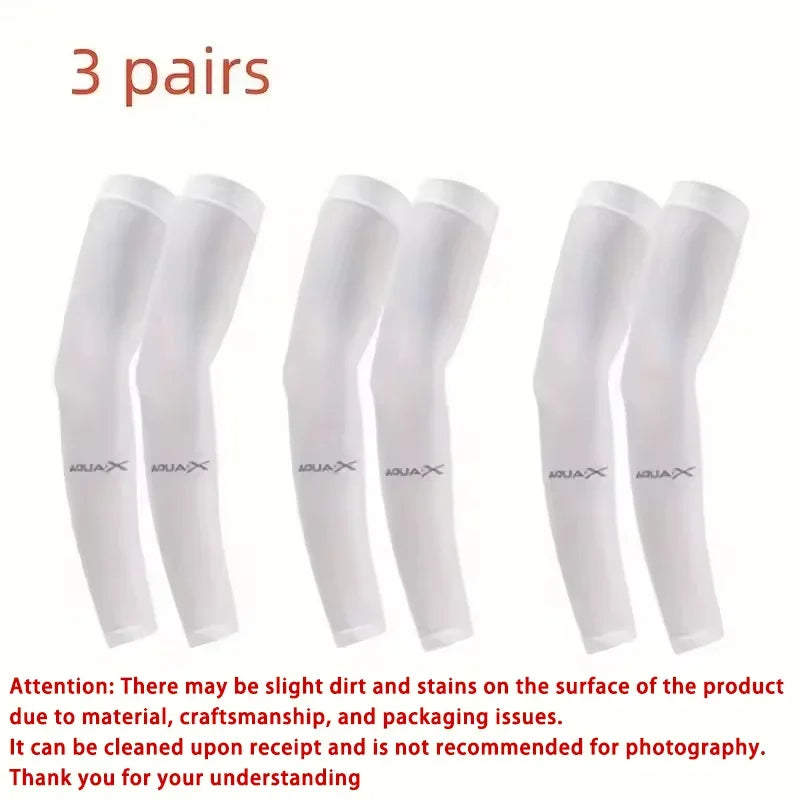 1/3 Pair of Breathable Sun Protection Sleeves