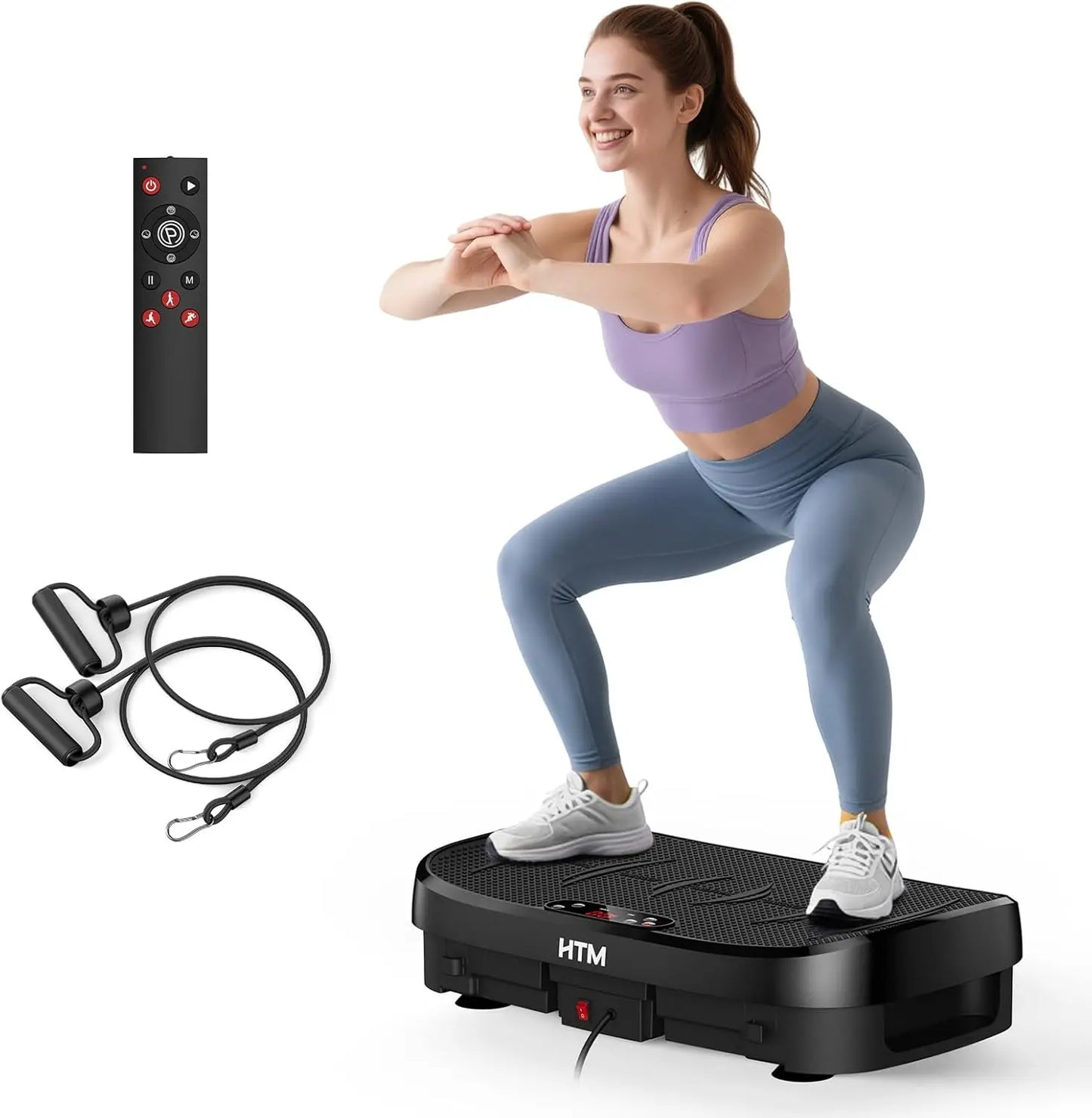 Vibration Plate Fitness Platform for Whole‑Body Workout