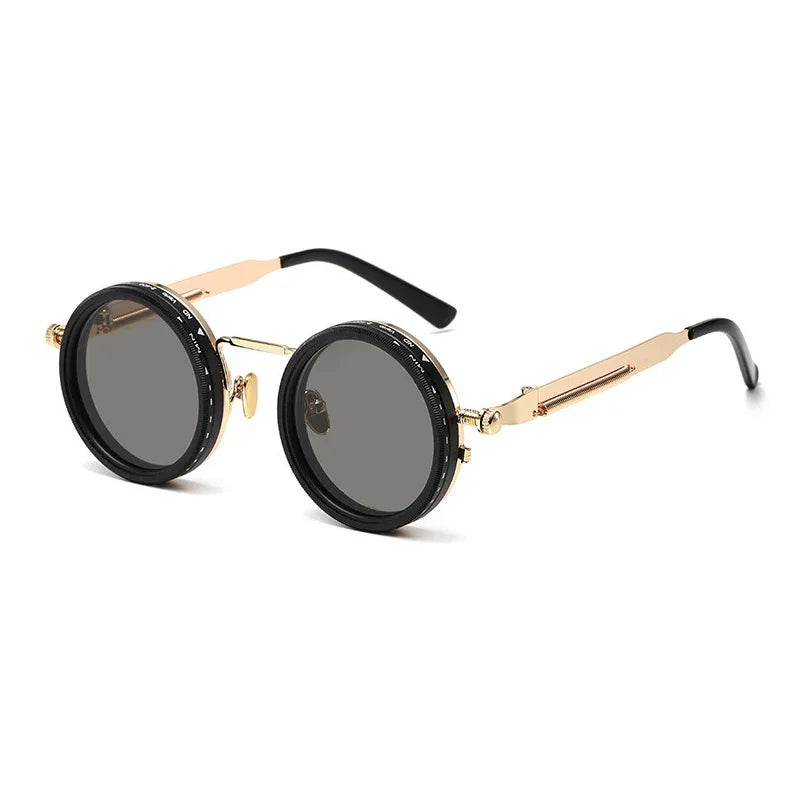 Polarized Round Sunglasses Men Women Retro