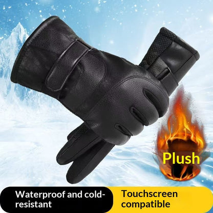 Mens Winter Cotton Gloves For Outdoor Sports And Cycling