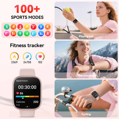 Men’s HD Smartwatch with Bluetooth Fitness Tracking