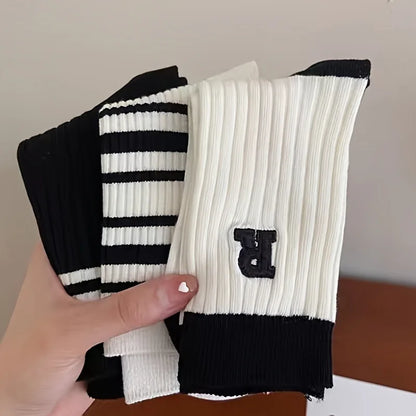 Casual Sports Tube Socks Mixed Color Pack