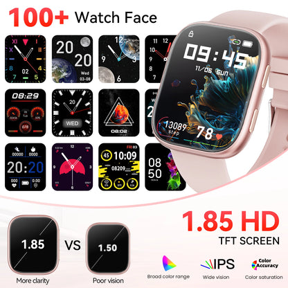Men’s HD Smartwatch with Bluetooth Fitness Tracking