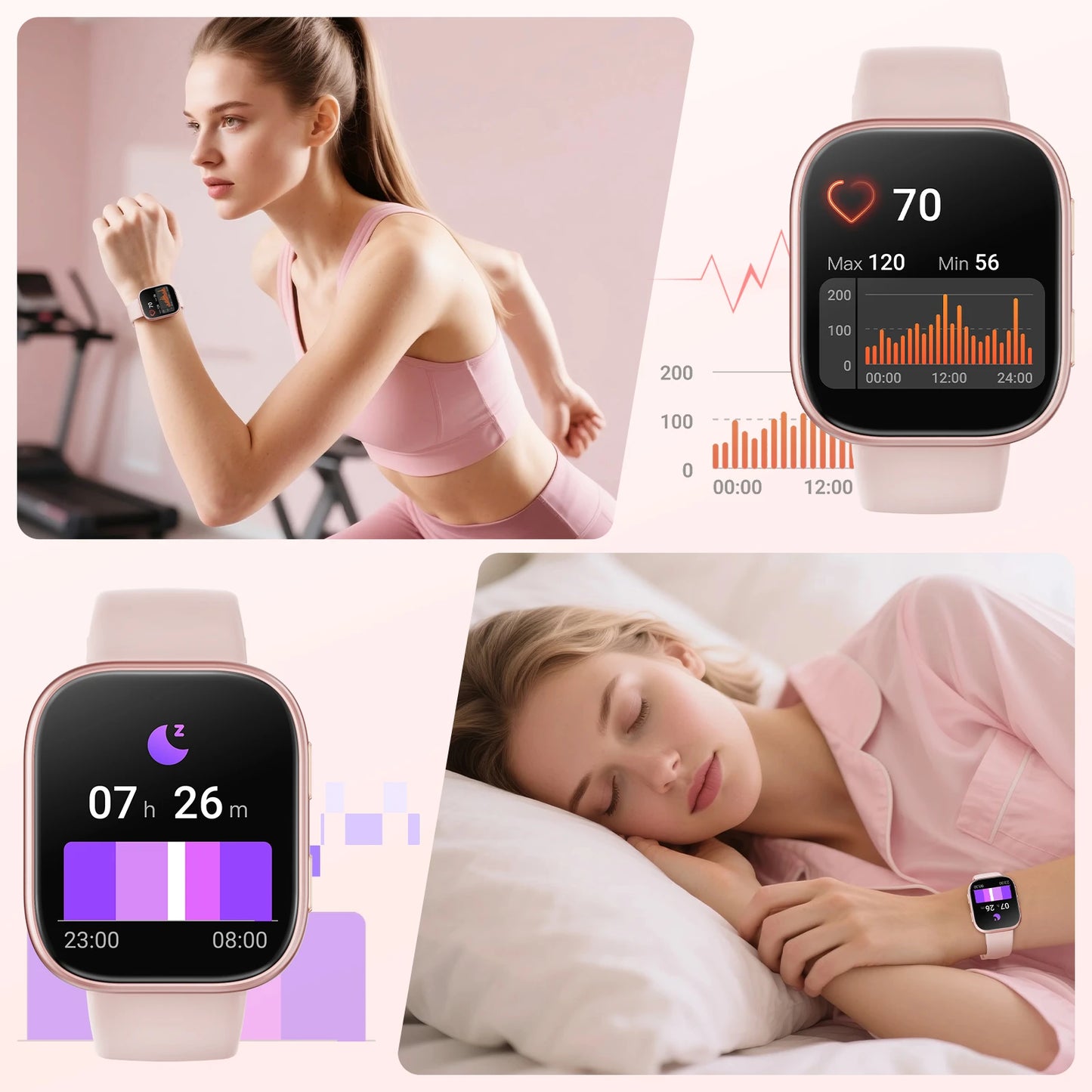 Men’s HD Smartwatch with Bluetooth Fitness Tracking