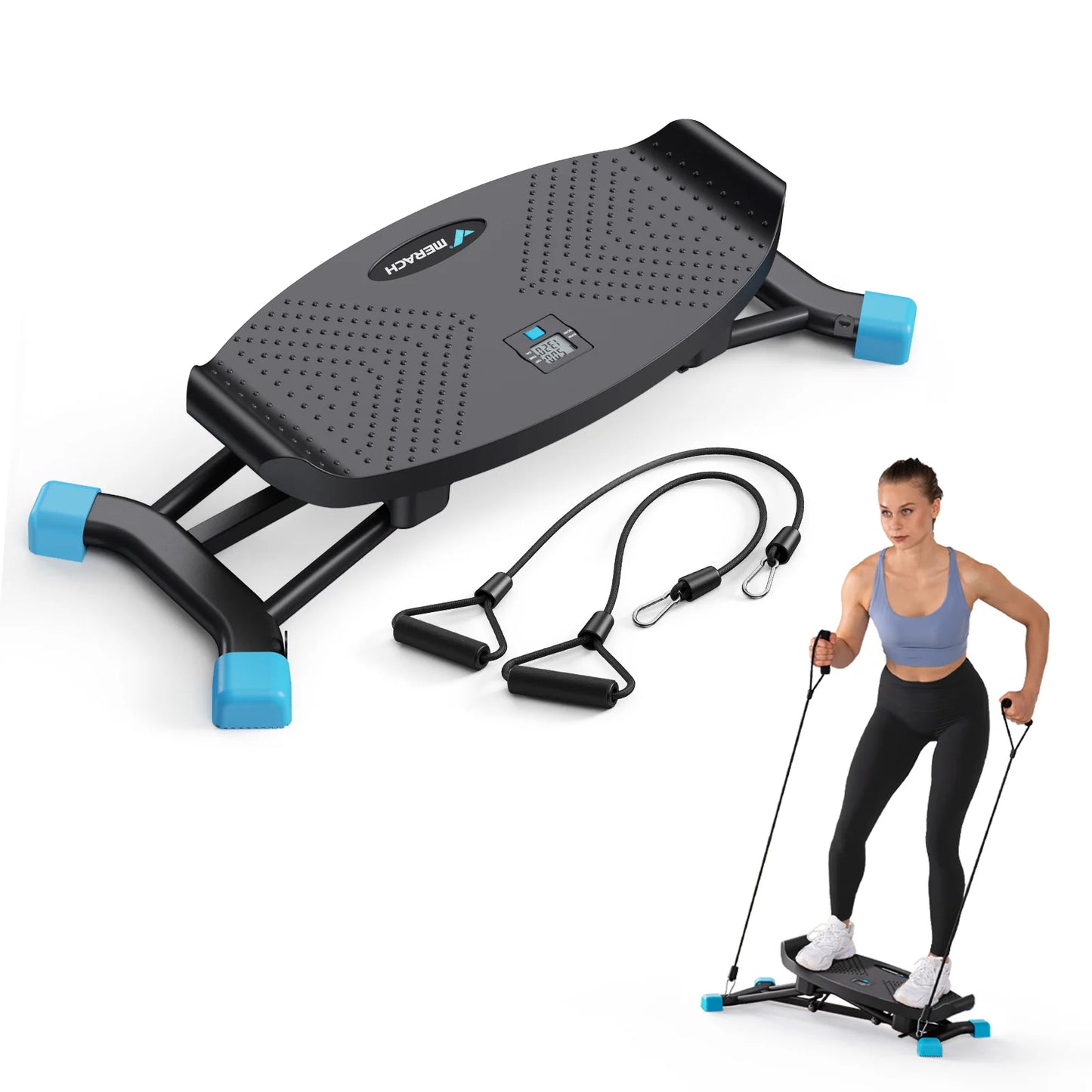 Simulated Ski Machine Full‑Body Cardio Trainer