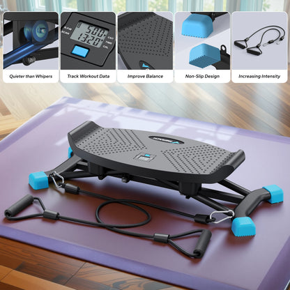 Simulated Ski Machine Full‑Body Cardio Trainer