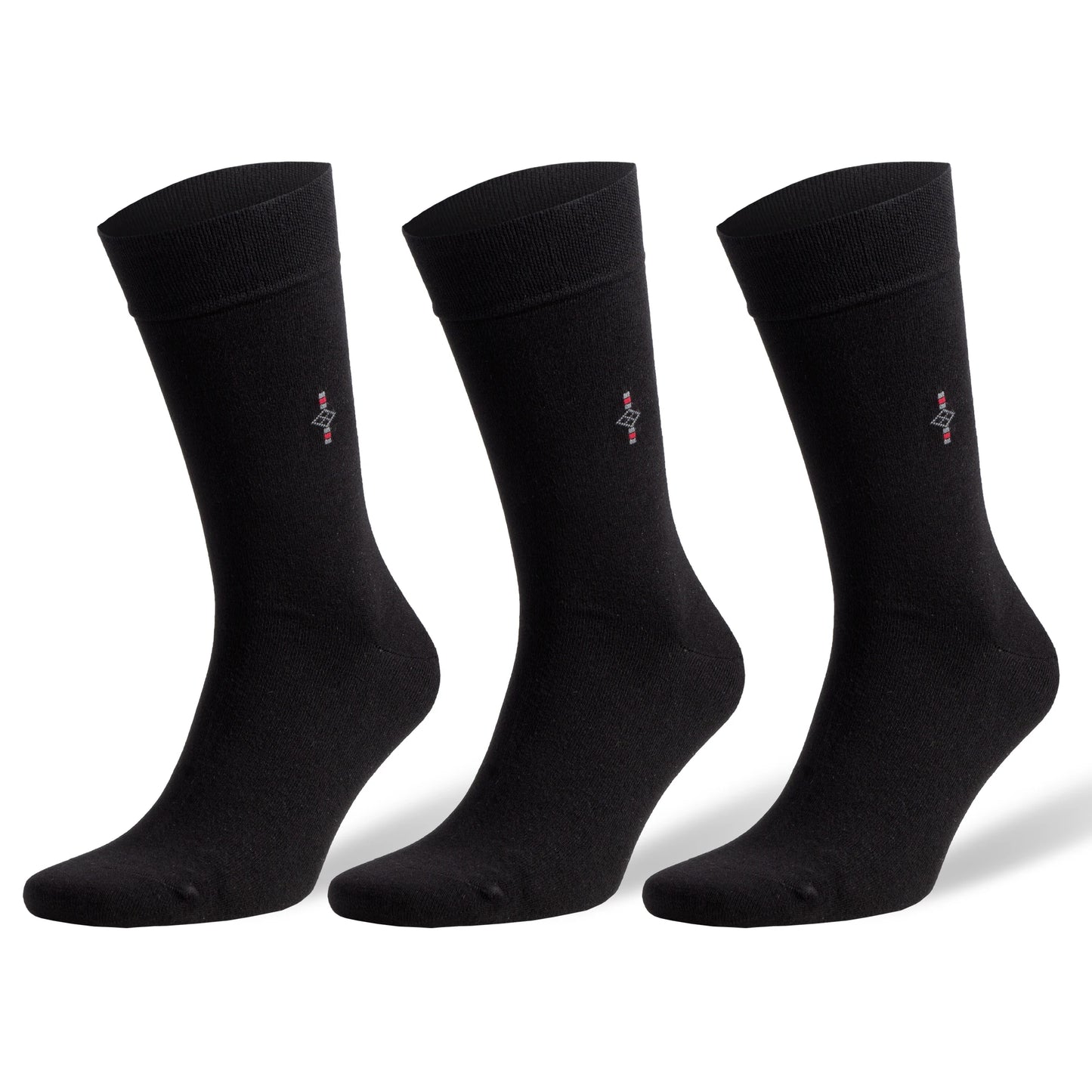 Men Classic Men's Business Casual Dress Socks 3 Pairs