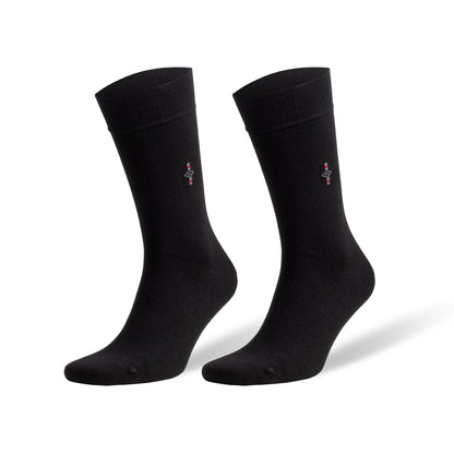 Men Classic Men's Business Casual Dress Socks 3 Pairs