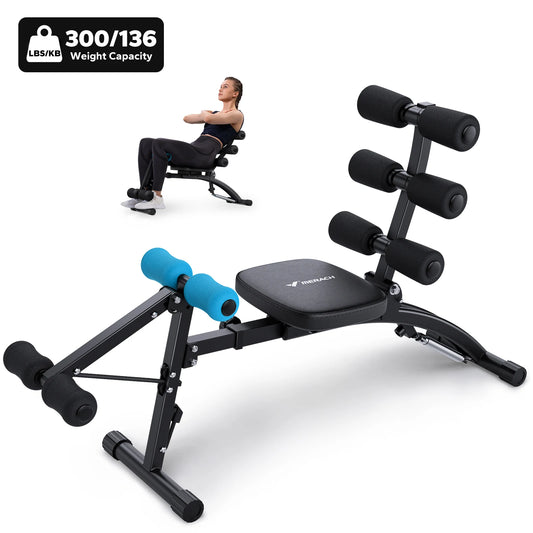 MERACH Adjustable Multi‑Functional Ab Trainer Bench