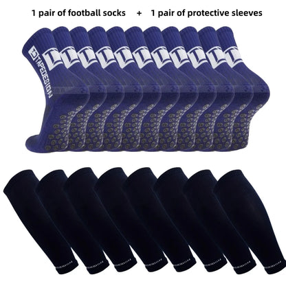 Football Socks for Men and Women Anti-Slip Grip Comfortable