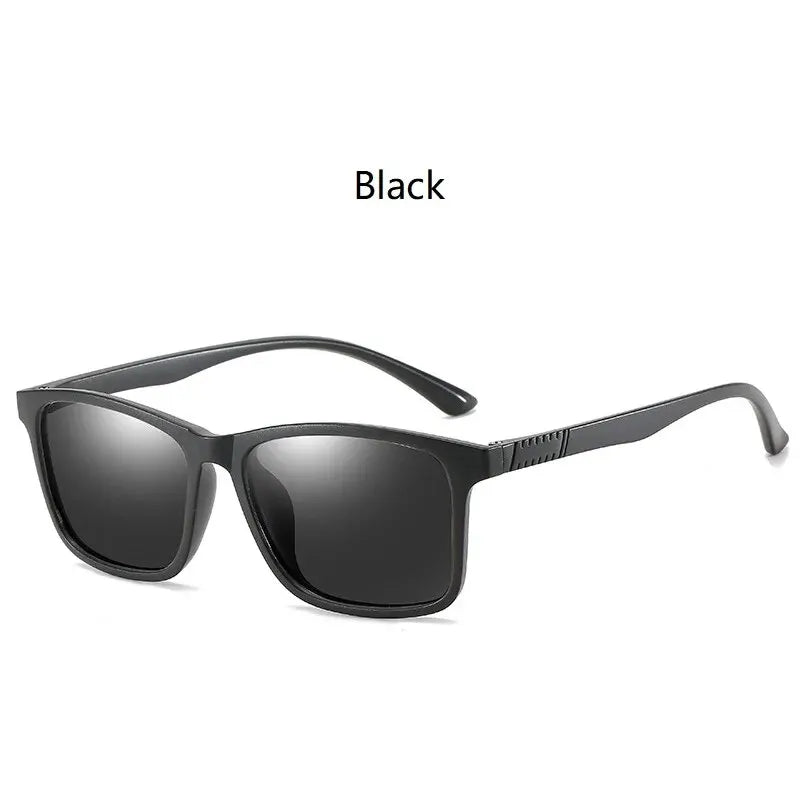 Luxury Men Polarized Sunglasses Fashion Vintage Square