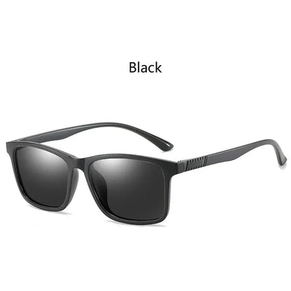 Luxury Men Polarized Sunglasses Fashion Vintage Square