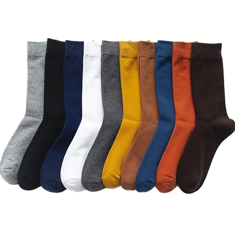 5 Pairs High Quality Men Woman Cotton Socks