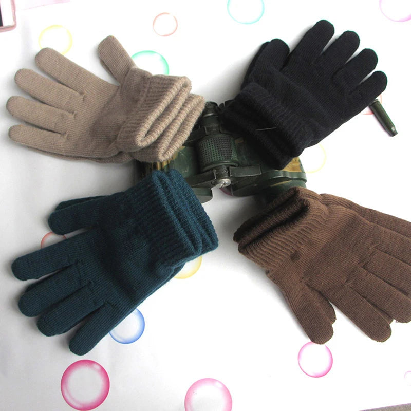 Winter Warm Gloves Five Fingers Touch-screen