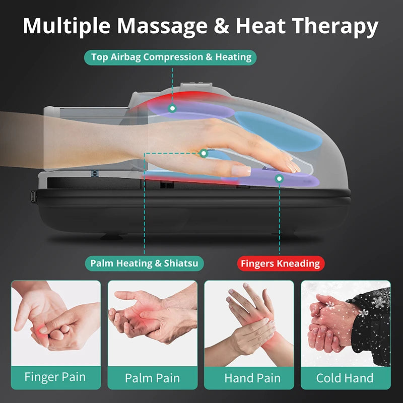 Wireless Electric Hand Massager Air Compression