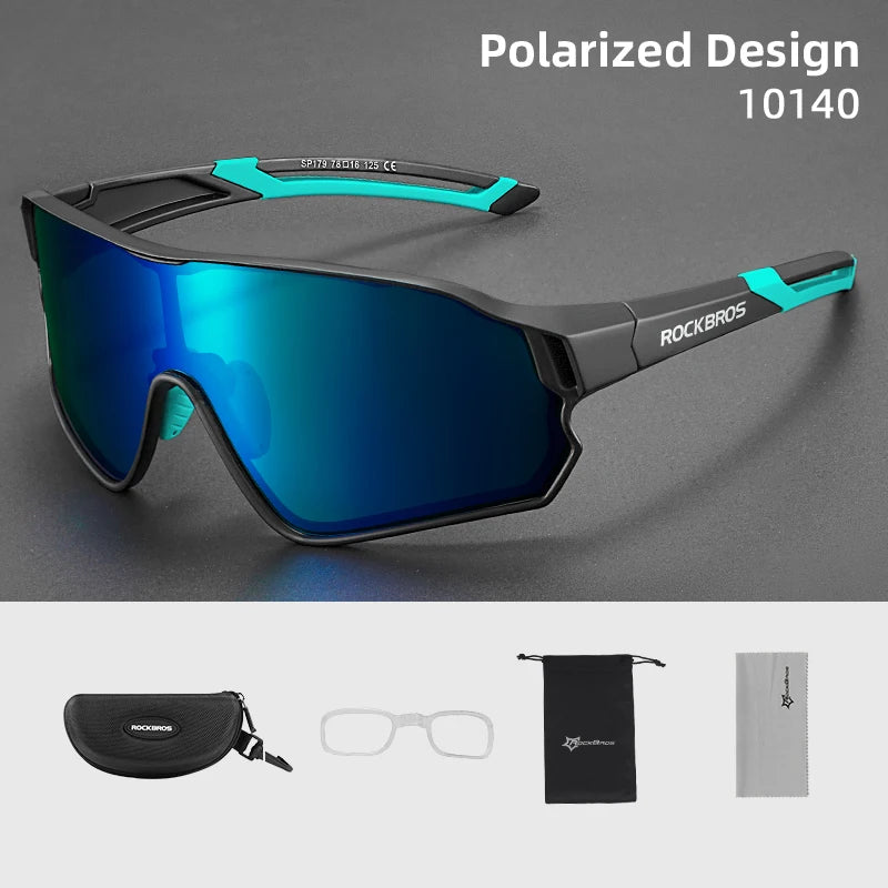Polarized Glasses UV400 Sunglasses Sport Glasses