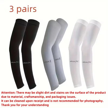 1/3 Pair of Breathable Sun Protection Sleeves