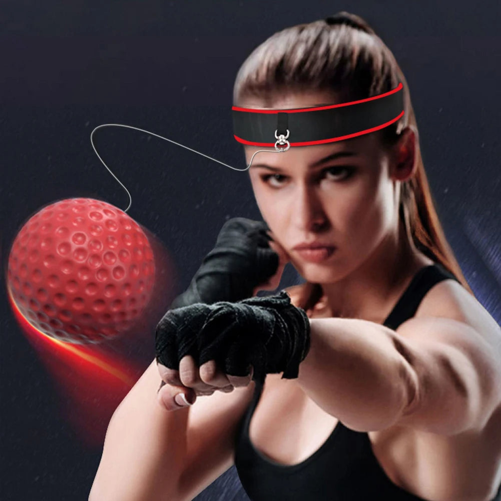 Boxing Ball MMA Gear Improve Speed with Adjustable Headband