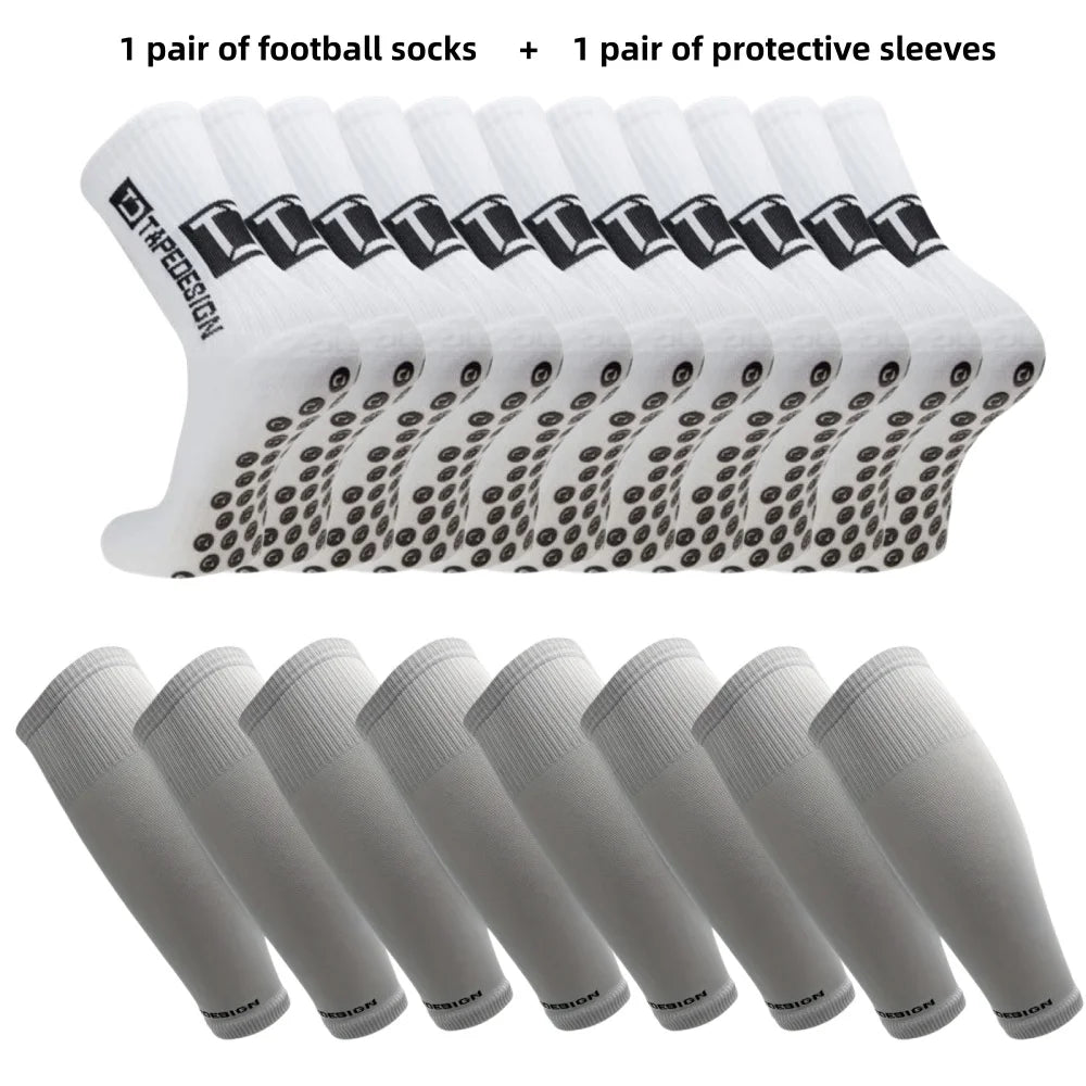 Football Socks for Men and Women Anti-Slip Grip Comfortable