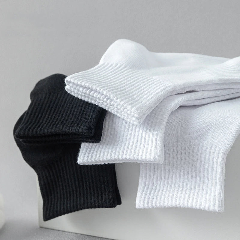 Cotton Anti‑Odor Breathable Sports Boat Socks Pack