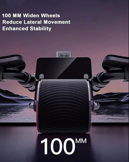 Automatic Rebound Ab Roller with Timer