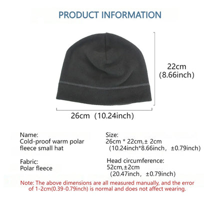 KoKossi Winter Fleece Windproof Cap – Warm Outdoor Sports Hat for Men, Thermal Ski, Cycling, Hiking & Camping Beanie