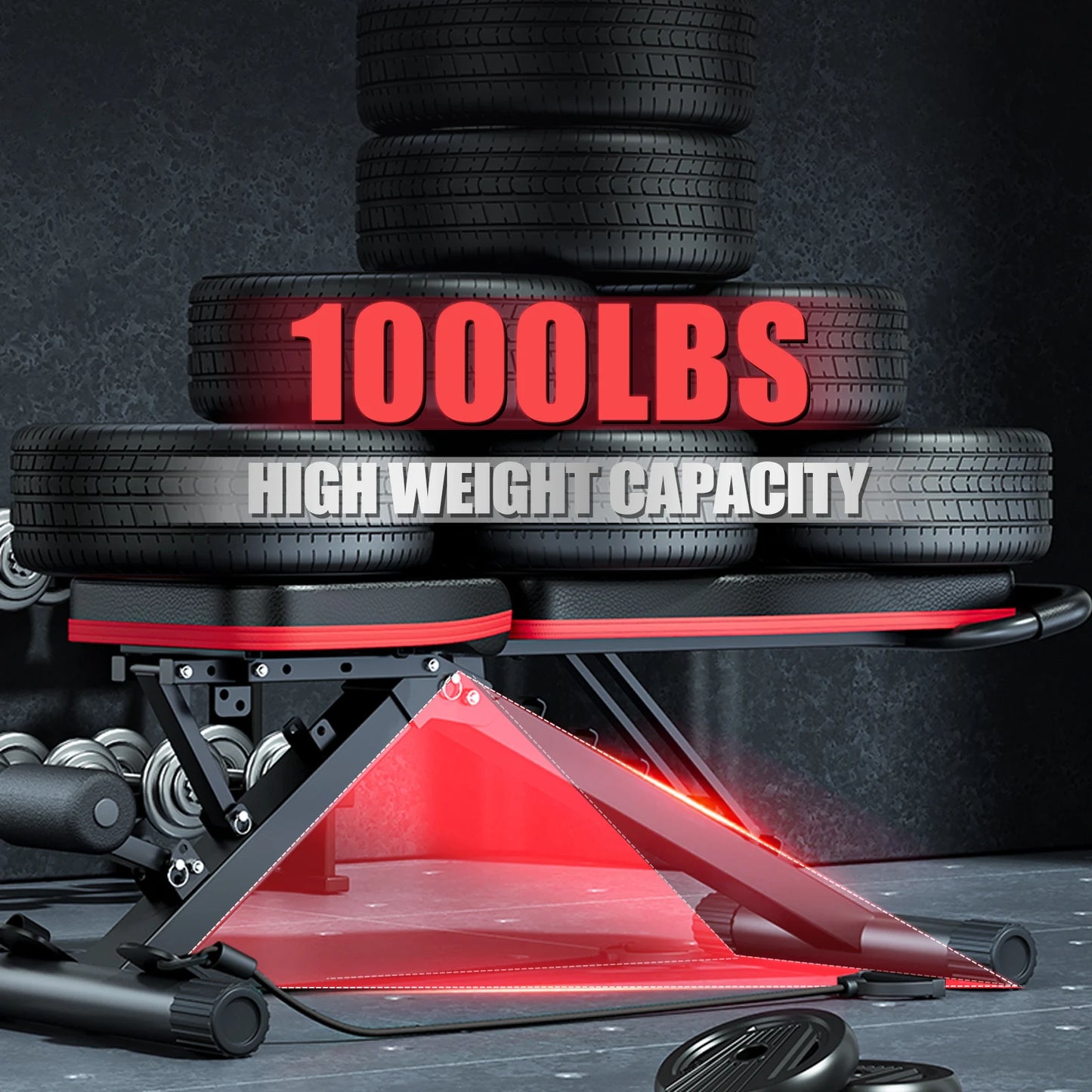 14-in-1 Foldable Dumbbell Weight Bench Weight