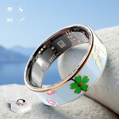 Blue Dragonfly Lotus Smart Ring Health Tracker