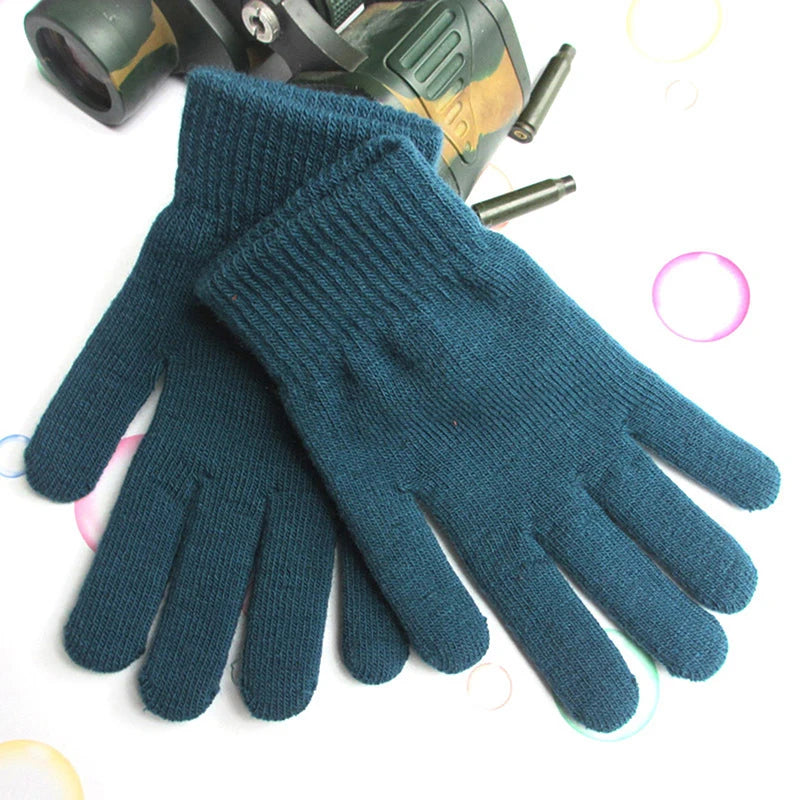 Winter Warm Gloves Five Fingers Touch-screen