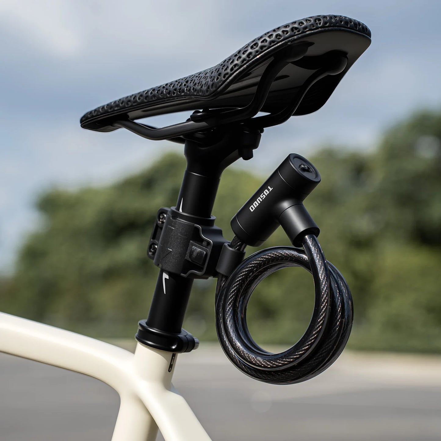 TOSUOD Anti‑Theft Bicycle Cable Lock With Bracket