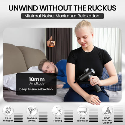 Professional Deep Tissue Massage Gun with 99 Speed Levels
