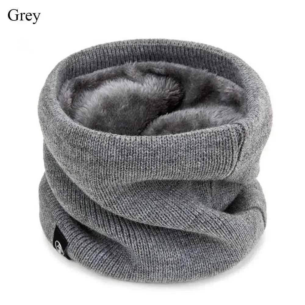 Fashion Soft Knitted Neck Warmer Sports Scarf Women Men
