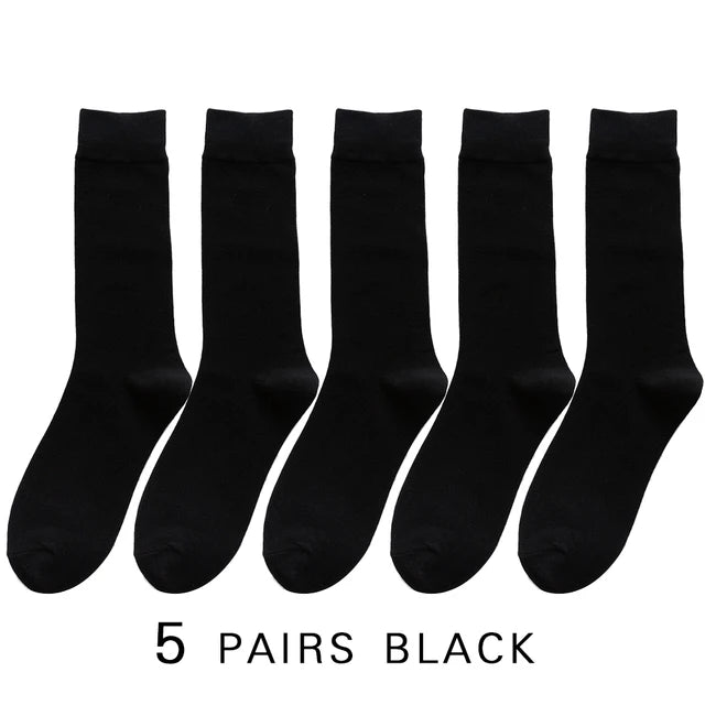 5 Pairs High Quality Men Woman Cotton Socks