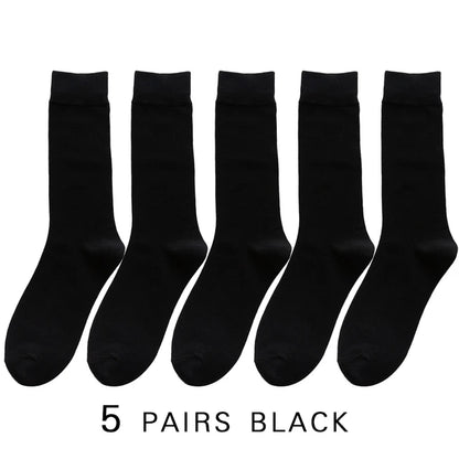 5 Pairs High Quality Men Woman Cotton Socks