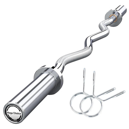 Barbell Bar for Weightlifting Powerlifting - 4FT