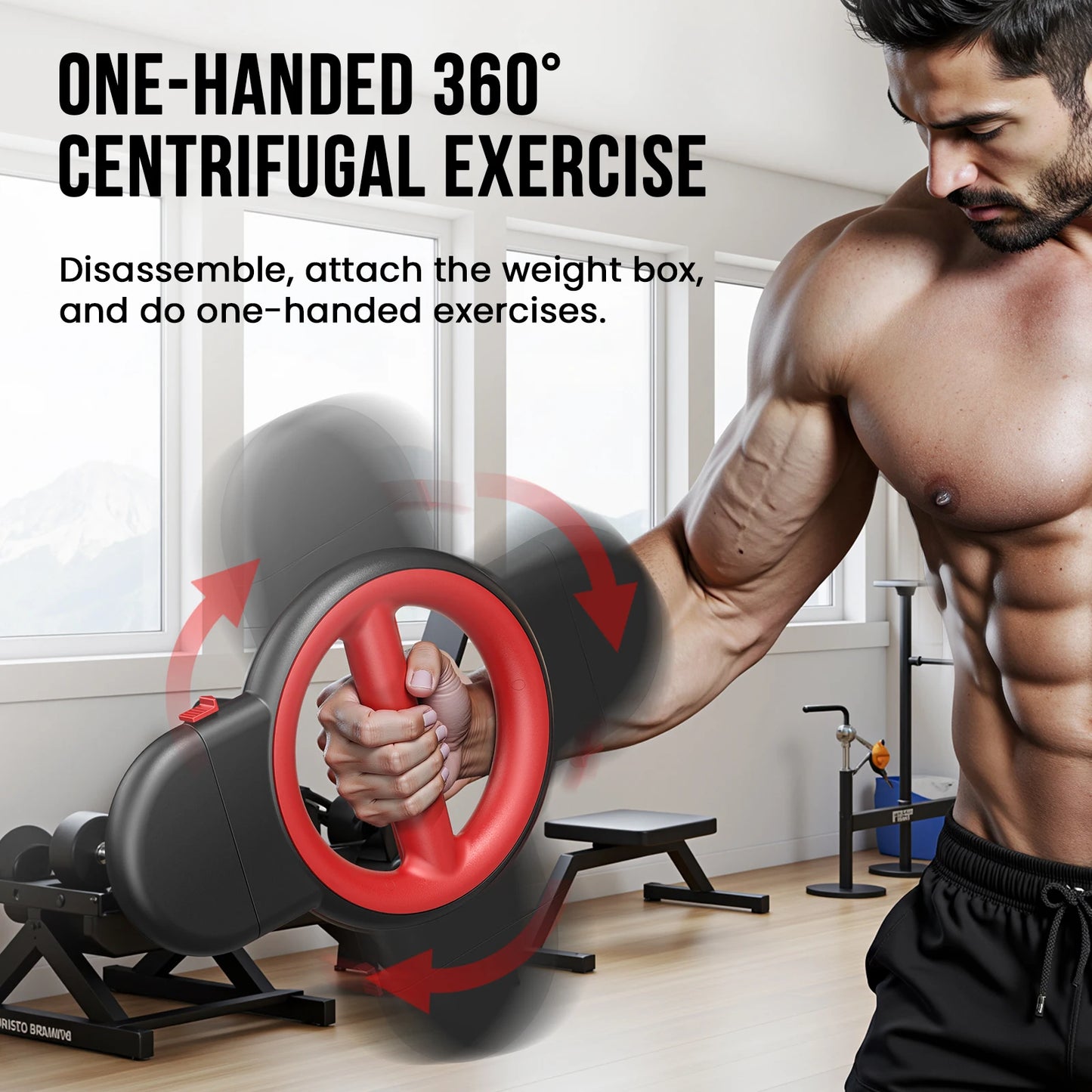 Rotator Burn Machine, 3-in-1 Multi-Functional