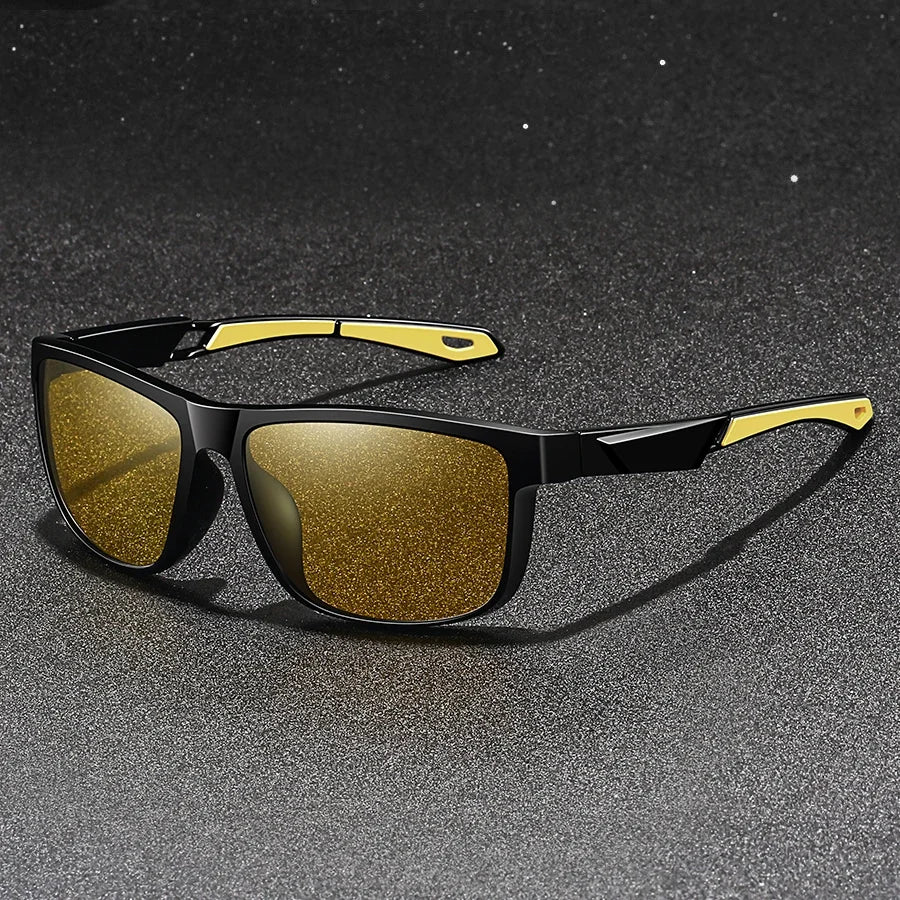 Fashion Vintage Square Frame Unisex Night Vision