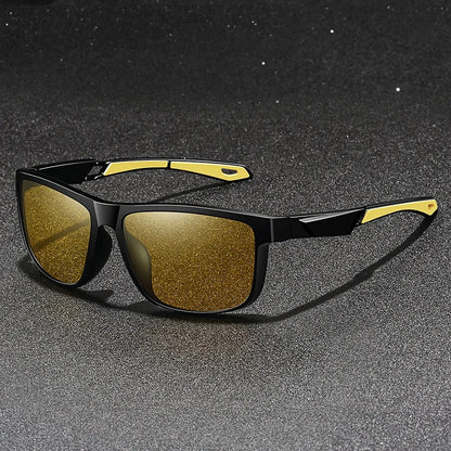 Fashion Vintage Square Frame Unisex Night Vision