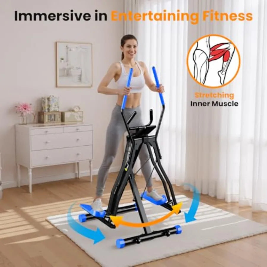 Air Walk Elliptical Full‑Body Home Cardio Trainer