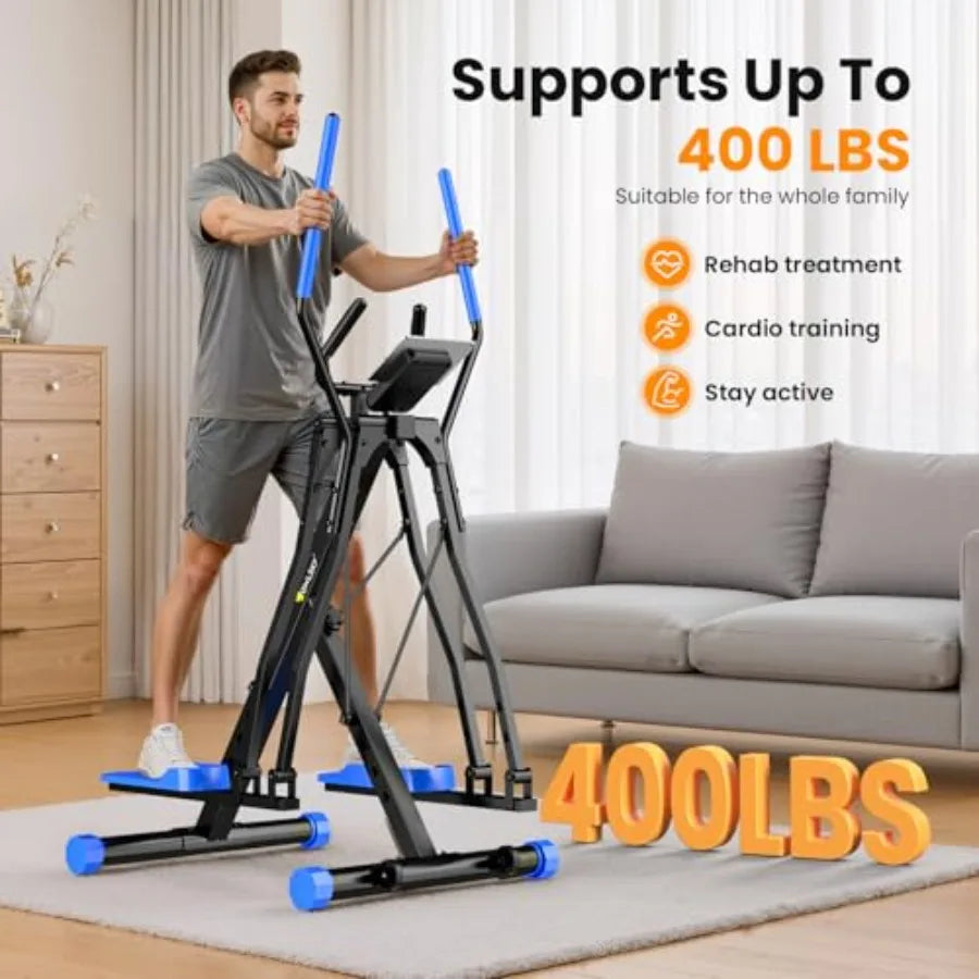 Air Walk Elliptical Full‑Body Home Cardio Trainer