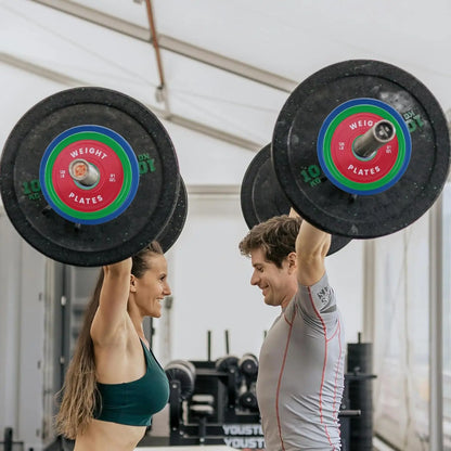Rubber Change Plates for Home Gym Weightlifting