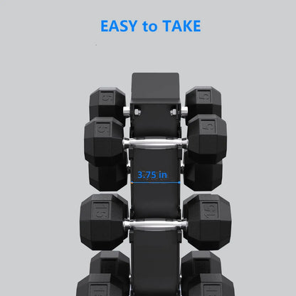 Dumbbell Rack Stand Only, Steel A-Frame for Home Gym