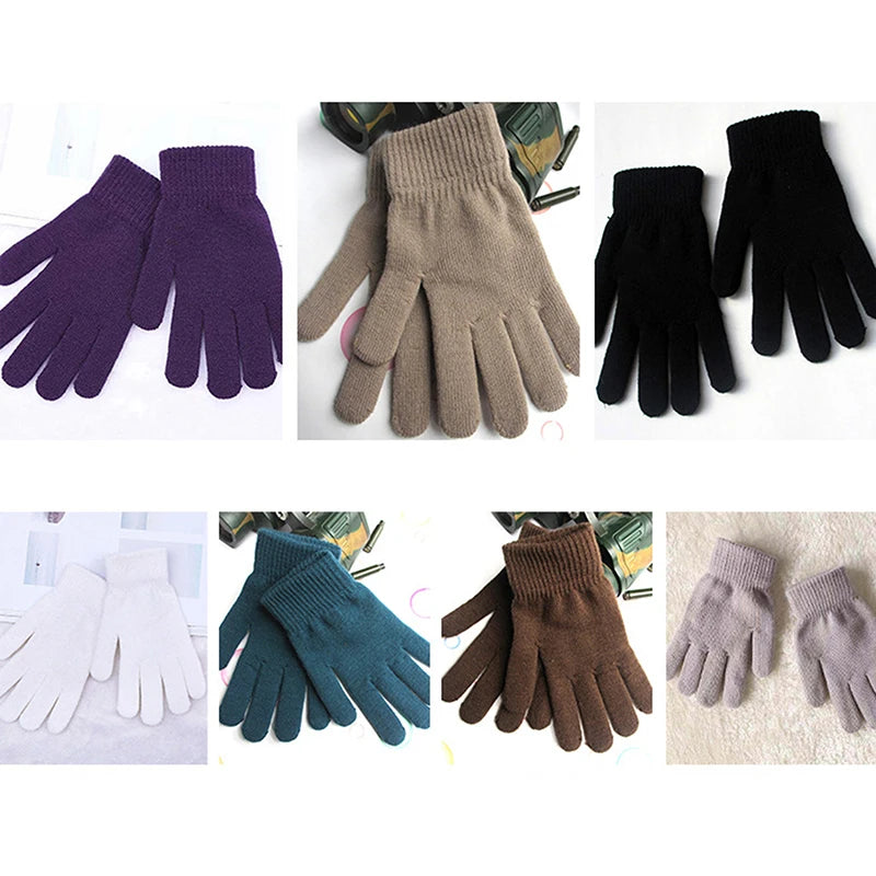 Winter Warm Gloves Five Fingers Touch-screen