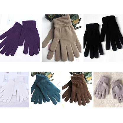 Winter Warm Gloves Five Fingers Touch-screen