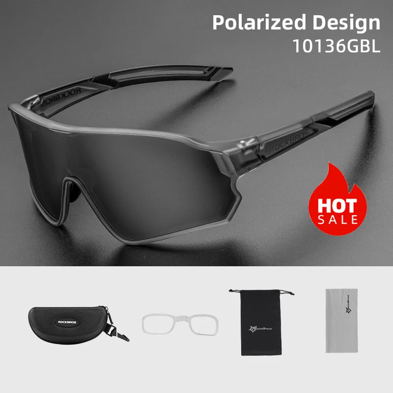 Polarized Glasses UV400 Sunglasses Sport Glasses