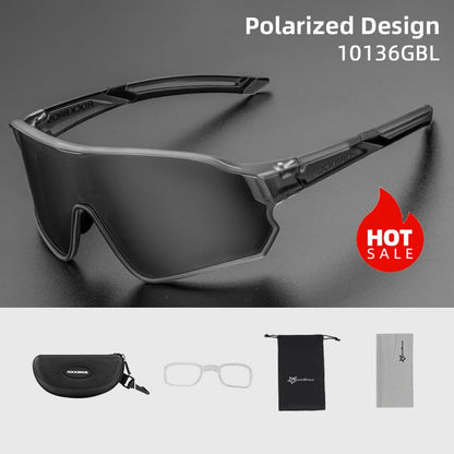 Polarized Glasses UV400 Sunglasses Sport Glasses