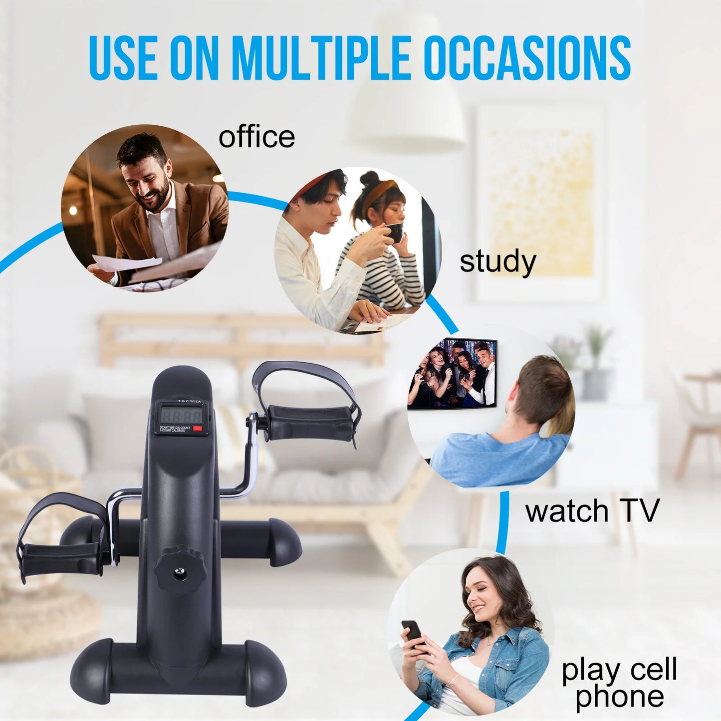 Mini Pedal Exercise Bike Under Desk