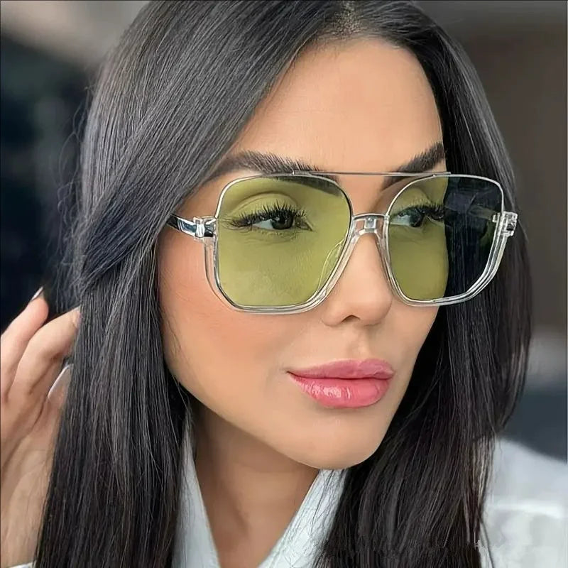 2025 New Vintage Oversized Sunglasses Fashion Women